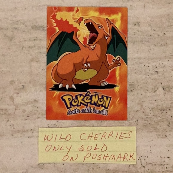 Charizard Pokemon 1999 Topps #E6 1999 Pokemon Card Movie Evolution 06 E6 of 12 - Picture 2 of 6